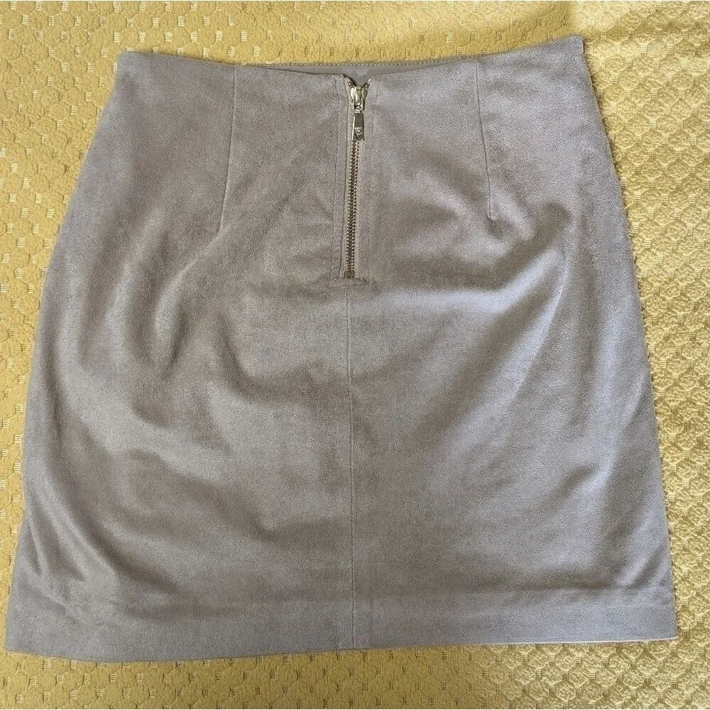 Guess Tan Mini Skirt Side Slit Career Office Size 0